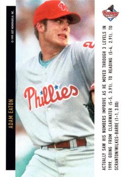 1999 Just - Just the Facts #JTF03 Adam Eaton  Front