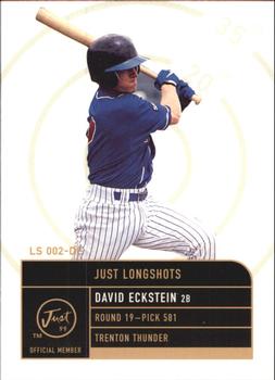 1999 Just - Just Longshots #LS 002-DE David Eckstein  Front