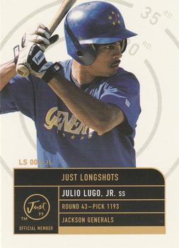 1999 Just - Just Longshots #LS 006-JL Julio Lugo, Jr. Front