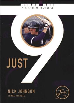 1999 Just - Just Nine The Start #J9-05 Nick Johnson  Front