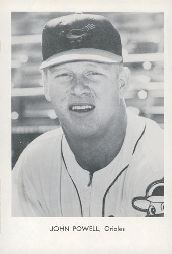 1966 Sports Service Baltimore Orioles Set A #NNO Boog Powell Front