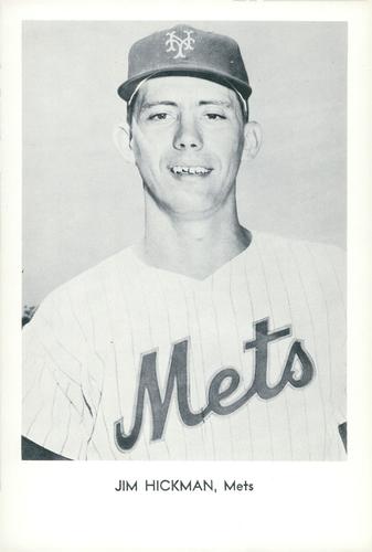 1963 Sports Service New York Mets Set A #NNO Jim Hickman Front