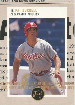 1999 Just - Promos #NNO Pat Burrell Front