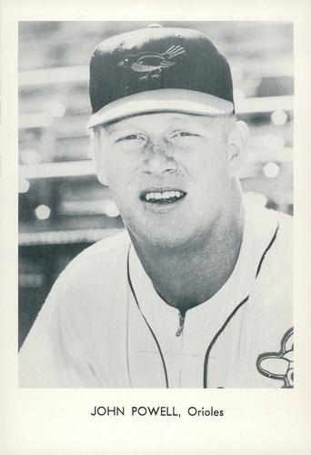 1962 Sports Service Baltimore Orioles #NNO Boog Powell Front