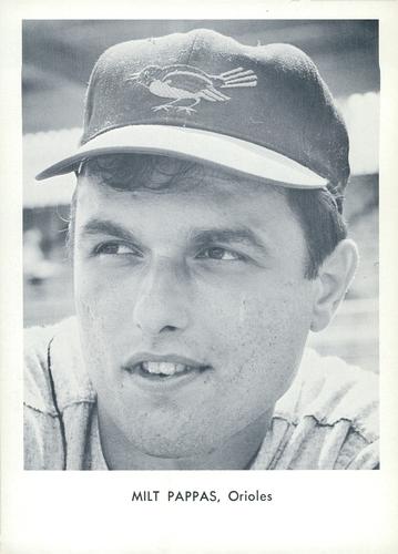 1964 Sports Service Baltimore Orioles #NNO Milt Pappas Front