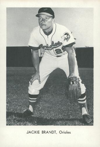 1965 Sports Service Baltimore Orioles #NNO Jackie Brandt Front