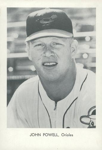1965 Sports Service Baltimore Orioles #NNO Boog Powell Front
