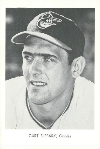 1968 Sports Service Baltimore Orioles #NNO Curt Blefary Front