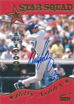 1995 Signature Rookies Old Judge - Star Squad Signatures #5 Billy Ashley Front