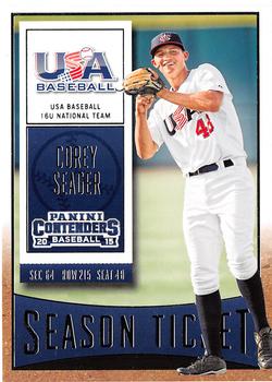 2015 Panini Contenders #2 Corey Seager Front