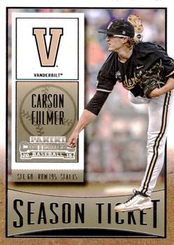 2015 Panini Contenders #24 Carson Fulmer Front