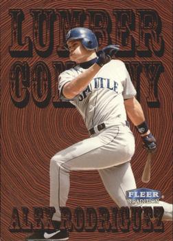 1998 Fleer Tradition - Lumber Company #13 LC Alex Rodriguez Front