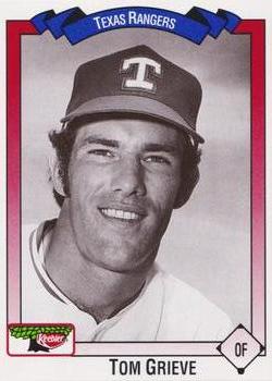 1993 Keebler Texas Rangers #13 Tom Grieve Front
