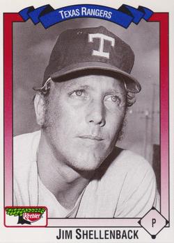1993 Keebler Texas Rangers #37 Jim Shellenback Front