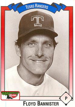 1993 Keebler Texas Rangers #61 Floyd Bannister Front