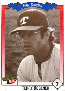 1993 Keebler Texas Rangers #75 Terry Bogener Front