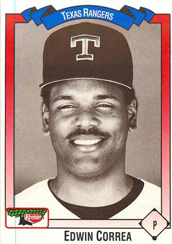 1993 Keebler Texas Rangers #113 Edwin Correa Front
