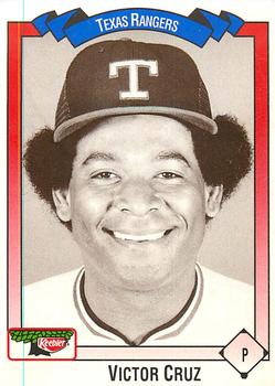 1993 Keebler Texas Rangers #116 Victor Cruz Front