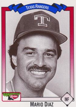 1993 Keebler Texas Rangers #126 Mario Diaz Front