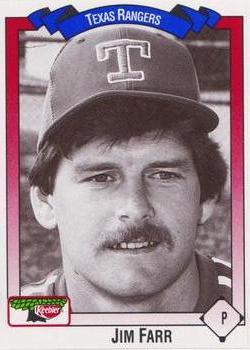 1993 Keebler Texas Rangers #143 Jim Farr Front