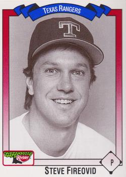 1993 Keebler Texas Rangers #146 Steve Fireovid Front