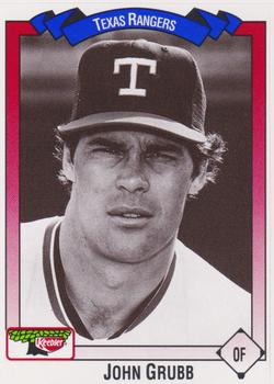 1993 Keebler Texas Rangers #165 John Grubb Front