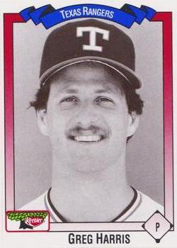 1993 Keebler Texas Rangers #175 Greg A. Harris Front