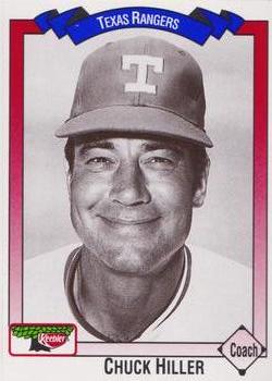 1993 Keebler Texas Rangers #185 Chuck Hiller Front