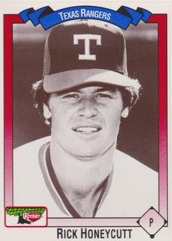1993 Keebler Texas Rangers #189 Rick Honeycutt Front