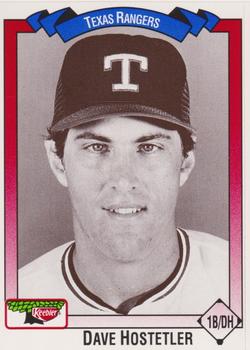 1993 Keebler Texas Rangers #193 Dave Hostetler Front