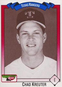 1993 Keebler Texas Rangers #222 Chad Kreuter Front