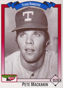 1993 Keebler Texas Rangers #236 Pete Mackanin Front