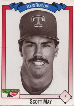 1993 Keebler Texas Rangers #251 Scott May Front