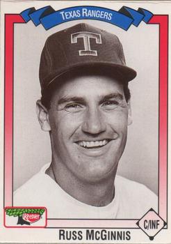 1993 Keebler Texas Rangers #256 Russ McGinnis Front