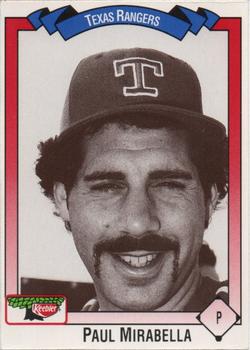 1993 Keebler Texas Rangers #268 Paul Mirabella Front