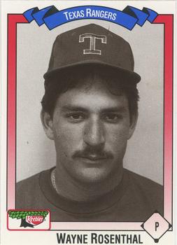1993 Keebler Texas Rangers #313 Wayne Rosenthal Front