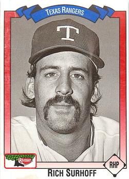 1993 Keebler Texas Rangers #351 Rich Surhoff Front