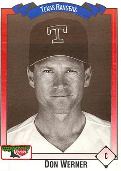 1993 Keebler Texas Rangers #377 Don Werner Front