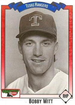 1993 Keebler Texas Rangers #386 Bobby Witt Front