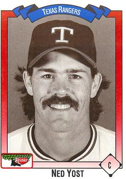 1993 Keebler Texas Rangers #390 Ned Yost Front