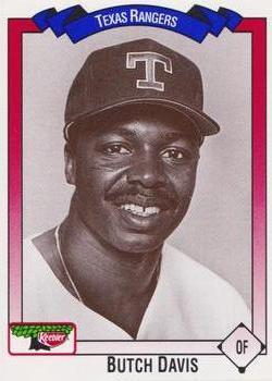 1993 Keebler Texas Rangers #402 Butch Davis Front