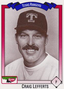 1993 Keebler Texas Rangers #414 Craig Lefferts Front