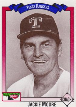 1993 Keebler Texas Rangers #438 Jackie Moore Front