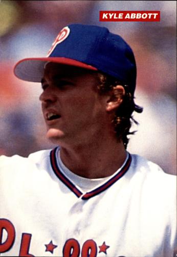 1993 Medford Philadelphia Phillies Photocards #NNO Kyle Abbott Front