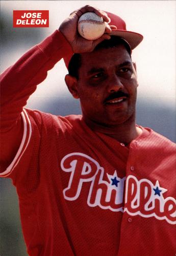1993 Medford Philadelphia Phillies Photocards #NNO Jose DeLeon Front