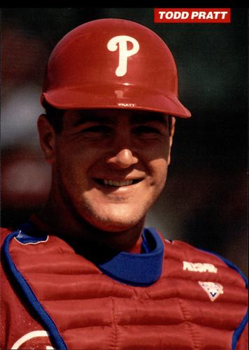 1993 Medford Philadelphia Phillies Photocards #NNO Todd Pratt Front