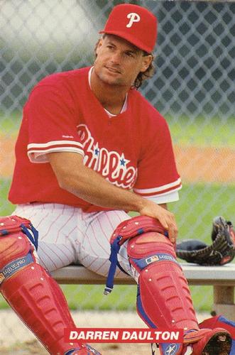 1994 Philadelphia Phillies Photocards #NNO Darren Daulton Front