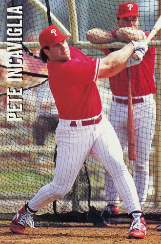 1996 Philadelphia Phillies Photocards #NNO Pete Incaviglia Front