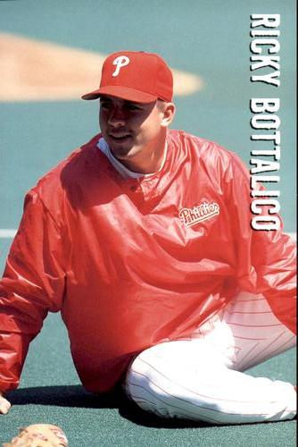 1996 Philadelphia Phillies Photocards #NNO Ricky Bottalico Front