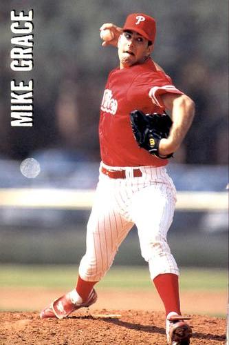 1996 Philadelphia Phillies Photocards #NNO Mike Grace Front